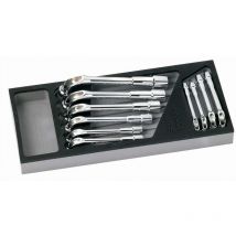 Módulo de espuma 1/3 de 10 llaves de tubo sam, pulidas, 6/12 lados - 93SJ10MM