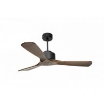Modulo de Klassfan Super destratificateur et ventilateur dc 132 cm Gris basalte pales bois sombre sans Lumière 25 à 40 m²