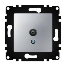 Modulo Empotrable Toma Intermedia tv Gris IP20 Serie wLux - Iluminashop