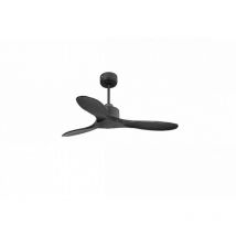 Klassfan - Modulo Slim de Ventilateur de plafond et destratificateur moteur dc basalte et bois noir 10 à 20 m²