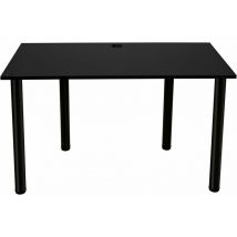 Möbelsystem - Bureau de jeu, système de gestion des câbles / chemin de câbles:noir