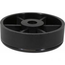 QuickClick Lounge Möbelgleiter, ohne Zapfen, ø 44mm,Höhe 14mm,Kunststoff,schwarz