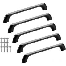 So-tech - Sotech Möbelgriff Bügelgriff Blackline Vii Schwarz Matt Schubladengriff Schrankgriff Inkl. Schrauben - Bohrlochabstand (ba) 160 Mm, 5 Stück
