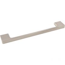 Siro - Möbelgriff Nestor Schubladengriff LA192 B204mm Griff zn vernickelt geschliffen