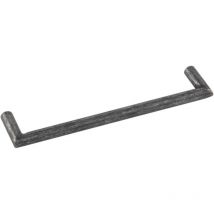 Möbelgriff Davos la 160 mm, Breite 170 mm, Eisen verzinkt schwarz passiviert