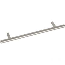 Griff Elidor ø 10 mm, la 640 mm, Breite 704 mm, Edelstahl gebürstet