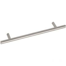 Griff Elidor ø 10 mm, la 192 mm, Breite 256 mm, Edelstahl gebürstet