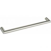 Siro - Möbelgriff Ezio Schubladengriff 288 x 301 mm Griff Edelstahl gebürstet