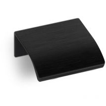 So-tech - 5er Pack - Griffleiste blankett alex 40 x 18 x 42 mm Aluminium schwarz gebürstet