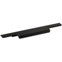 So-tech - Griffleiste Slim Into 210 x 11 x 37 mm Aluminium schwarz eloxiert gebürstet zum einfräsen (Harpunenstegmontage)