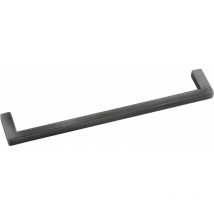 Schubladengriff Macha Möbelgriff b 168 mm, Griff zn eisenfärbig gebürstet matt