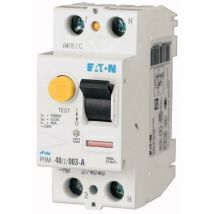 Eaton pfim-25/2/003-a interruttore differenziale puro 2p 25a 0,03a 235424 - Moeller