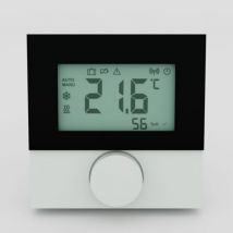 Möhlenhoff - Alpha Smartware Raumbediengerät Display rds 61011-N7, neutral, weiß