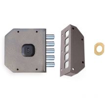 Moia Spa - Moia Lock R.631 Solo Clé Sans Tiges Droite Marron.