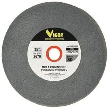 Mola Corindone Per Seghe Profilo C Gr.80 250x10x25