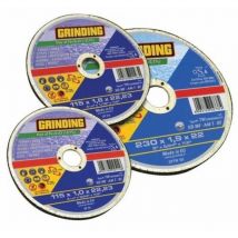 Mola Abrasiva per Taglio Acciaio Inox Misura 115X1 mm Foro 22,2 mm Grinding