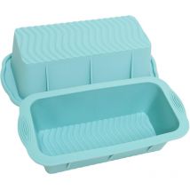 Molde de silicona para repostería (juego de 2): antiadherente, apto para alimentos, fácil de desmoldar y apto para horno. Ideal para pan casero,