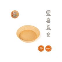 Molde papel silicon red airfryer 50U. - 16X4 cm