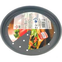 IMF molde pizza agujeros 31 cm 8845 , Molde pizza 31 cm 8845Fabricado en acero con recubrimiento interior teflon y lacado decorativo exterior