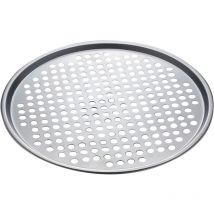 Molde pizza con agujeros 32,5x1 cm , Molde pizza con agujeros 32,5x1 cm. -Marca: . -Este molde de pizza cuenta con una construcción de acero al