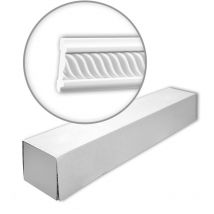 Profhome 151324 1 caja 18 piezas Moldura para pared 36 m