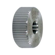 Molette, Forme Aa Parallèle À L'Axe (droite), Molette D1 X Larg. : B X Perçage D2 : 20 X 8 X 6 Mm, Graduation 0,6 Mm
