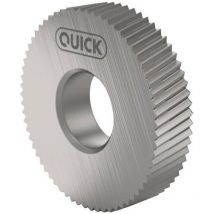 Roue moletée PM BL 15Grad 21.5x5x8 H7 P1.2 QUICK