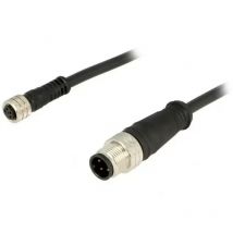 1200878074 - Cable de sensor/automatización - M12-M8 - macho/hembra - 4 pines - Molex