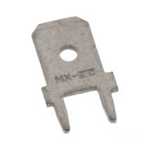 197054301 Cosse à languette mâle Largeur d'accouplement: 6.35 mm Épaisseur de contact: 0.81 mm 1 pc(s) Bag W144282 - Molex