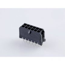 Molex Barrette mâle encastrable (standard) Nbr total de pôles 12 Pas: 3 mm 430451224 1 pc(s) Tray W168372