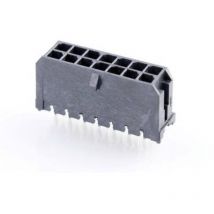 Barrette mâle encastrable (standard) Nbr total de pôles 14 Pas: 3 mm 430451412 1 pc(s) Tray W168382 - Molex