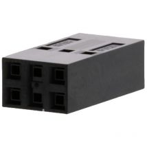 Buchsengehäuse-Kabel Polzahl Gesamt 6 Rastermaß: 2.54 mm 901430006 1 St. Bag - Molex
