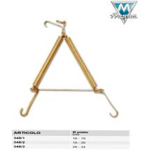 Molla Appendipiatti In Confezione Da 2 Pezzi Per Diametro 19 Mm - 26 Mm