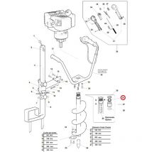 Active - original muelle de fijación de la barrena t143 - tdu155 20816