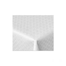 Mollettone per tavolo h 138 cm bianco/bianco 20 mt