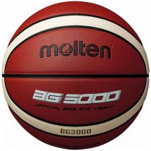 Molten - 3000 Synthetic Basketball Tan/White 5 - Tan/White