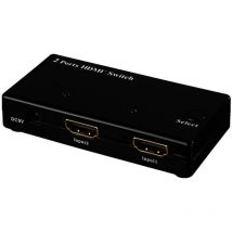 HDMS-201 2-Fach HDMI-Umschalter / HDMI-Switch 2 in 1 out - Monacor