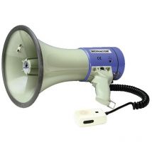 Monacor - TM-27 Mégaphone sons intégrés, avec microphone à main Y256921