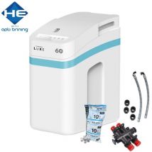 Monarch LUXE HE Water Softener Combi Pressurised Systems 22mm Hoses + 10Kg Salt