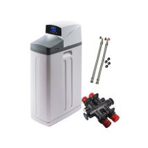 Monarch Water - Monarch SE-14 Plumbsoft Electric Water Softener + Installation Kit - 1-8 Family