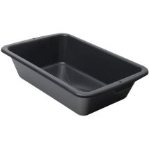Occhio da muratore in plastica nera Mondelin 35 litri (75x49.5x18.5cm)