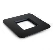 Mediterraneo Quadratischer Tischfuß 80×80 cm Schwarz - Mondum