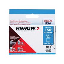 Arrow - T50M 506m Monel Staples 10mm (3/8in) (Box 1000) ARRT5038MS