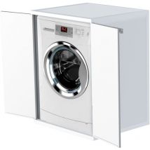 Coprilavatrice In Resina Cm 68x57,5x88 Bianco