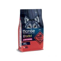 Bwild Low Grain per Cane Adult All Breeds con Cervo da 2,5 kg - Monge