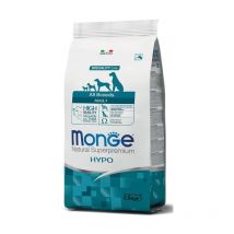 MONGE Natural SUPERPREMIUM Hypoallergénique Chien Croquettes pour Chien