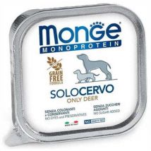 Monge Dog Monoprotein Solo Hirsch 150g