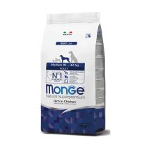 Medium Puppy & Junior Croquettes pour chien 12 kg 100 % naturel - Monge