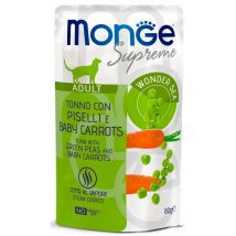 Supreme bst per Gatti Adulti da 80 gr Tonno con Broccoli e Baby Corn - Monge