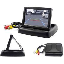 Housecurity - Monitor A Scomparsa 4,3 Pollici Per Telecamera Retromarcia Parcheggio Auto